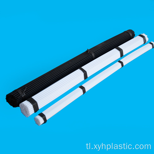 Naka-extruded na Puting Itim na Acetal Pom Rod